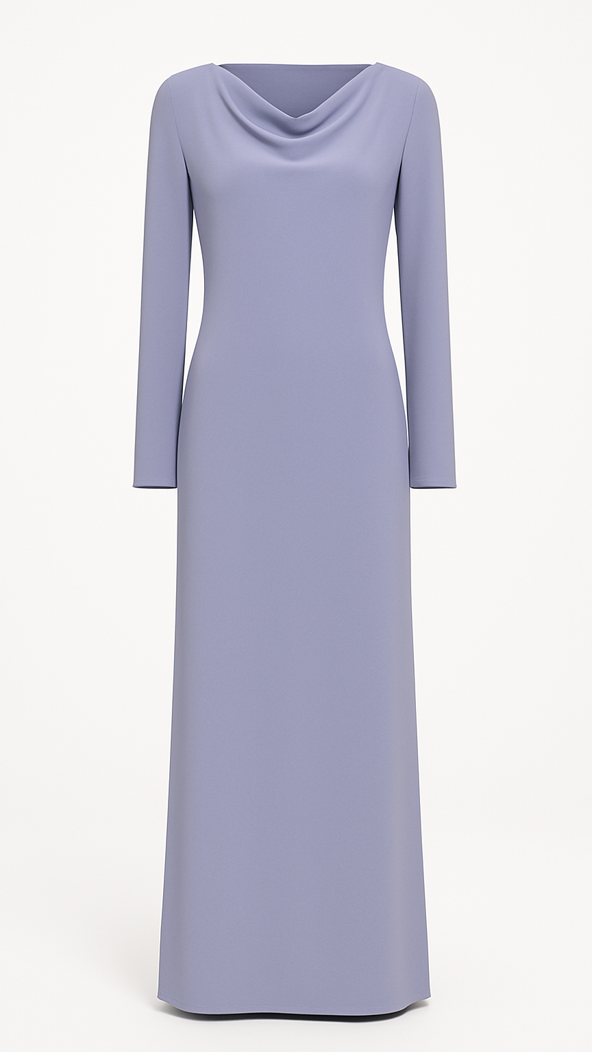 Bella Lavender Blue Maxi dress - PREORDER